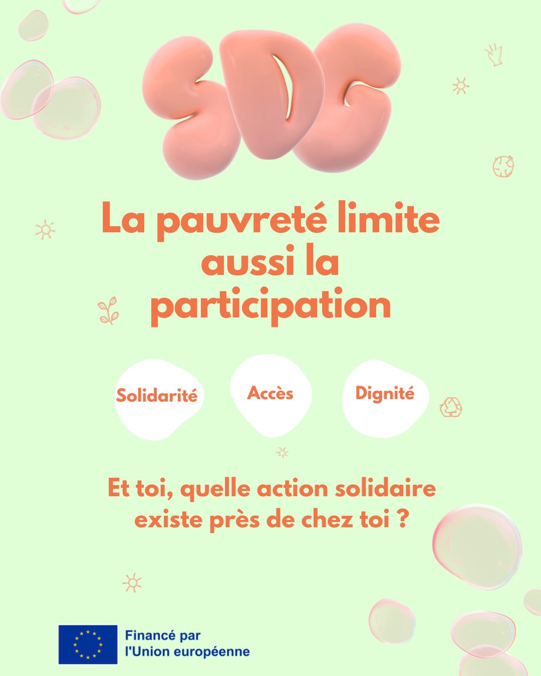 ODD 1 - Pas de pauvreté : comprendre les obstacles à la participation
